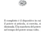 Il complotto al potere